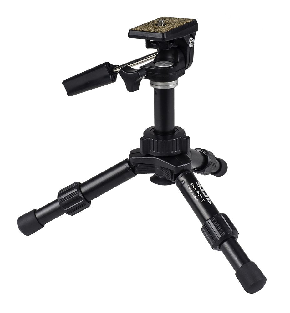 Slik Mini Pro V Tripod With 2 Way Pan/Tilt Head   Black